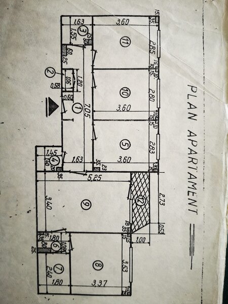 Rahova, apartament 4 camere, 82 mp, utilat si mobilat